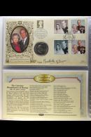 1997 GOLDEN WEDDING - QEII AND PRINCE PHILLIP Superb Collection Of Illustrated Great Britain And British... - Ohne Zuordnung