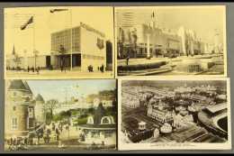 EXHIBITION POSTCARDS 1889-1935 Small Group Of All Different Postcards Produced For Various European Exhibitions,... - Autres & Non Classés