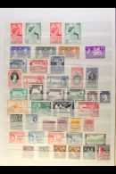 BRITISH COMMONWEALTH 20th Century Mostly Used Stamps On Leaves & Stock Pages, Inc Extensive Malaysia &... - Andere & Zonder Classificatie