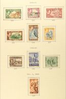 WORLD "H" TO "J" COUNTRIES FINE USED COLLECTION. 1860's-1960's ALL DIFFERENT Stamps On Leaves, Inc Extensive... - Autres & Non Classés