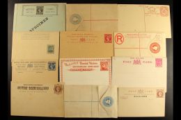 BRITISH COMMONWEALTH POSTAL STATIONERY 1880's-1890's QV Unused Collection Of Various Postal & Letter Cards,... - Sonstige & Ohne Zuordnung