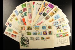 BRITISH COMMONWEALTH 1950's-1980's All Different Collection Of Illustrated Unaddressed FIRST DAY COVERS, Inc India... - Autres & Non Classés