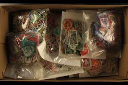 EUROPEAN COUNTRIES SHOEBOX SORTER An Unchecked, All Period, Used Accumulation, Sorted By Country Into Packets.... - Altri & Non Classificati