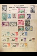 BRITISH COMMONWEALTH COLLECTION Queen Victoria To 1970's All Different Used Collection In An SG Springback Album... - Other & Unclassified