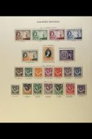 THE RHODESIAS 1953-60 FINE NEVER HINGED MINT QEII COLLECTION With Nyasaland And Northern & Southern Rhodesia... - Other & Unclassified