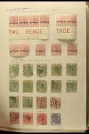 BRITISH EUROPE QV To Early 1970's Old-time Mint And Used Collection In An Album. Some Mixed Condition And... - Andere & Zonder Classificatie