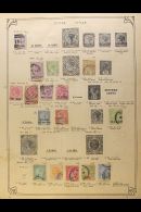 ANCIENT COMMONWEALTH COLLECTION 1850s-1950s. A Mostly Used Range From A Wealth Of Countries Presented On A Pile Of... - Other & Unclassified