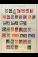 COMMONWEALTH 1850's - 1930's COLLECTION Of Fine Mint & Used Stamps Arranged On A Fat Pile Of Old Album Pages... - Sonstige & Ohne Zuordnung