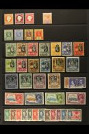1880-1953 ALL DIFFERENT MINT COLLECTION Mostly Fine And Fresh And Which Includes 1880-81 (wmk Upright) ½d,... - Gambie (...-1964)
