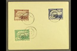 1948 Unaddressed Env Bearing The Vally Of Jezrael Set With Haifa Overprints, Tied Haifa Pmks. For More Images,... - Sonstige & Ohne Zuordnung