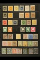 ANGOLA 1875-1914 OLD TIME MINT & UNUSED COLLECTION On Stock Pages. Includes Crown Ranges To 300r (both Perfs),... - Andere & Zonder Classificatie