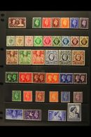 1937-52 COMPLETE "SIMPLIFIED" MINT COLLECTION On A Pair Of Stock Pages, SG 461/514, Very Lightly Hinged. Lovely... - Ohne Zuordnung