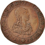 Pays-Bas, Jeton, Belgium, Charles II, Bruxelles, Bureau Des Finances, 1675, TTB - Autres & Non Classés