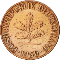 Monnaie, République Fédérale Allemande, Pfennig, 1950, Munich, TTB, Copper - 1 Pfennig