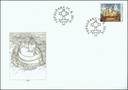 Slovakia 2010, FDC Cover Topolcany Castle Mi.# 642, Ref.bbzg - FDC