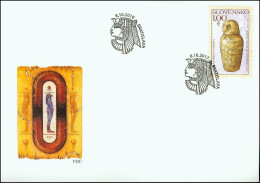 Slovakia 2010, FDC Cover Canopic Jars Joint Issue With Egypt Mi.# 643, Ref.bbzg - FDC