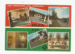 Cp , 64 , ASCAIN , Route D'IBARDIN , Camping Caravaning ZELAÏA , Voyagée 1977 - Ascain