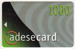 TANZANIE RECHARGE ADESECARD 1000 Units - Tansania