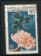 NOUVELLE-CALEDONIE -  Yv. N° 293   (o)   10f  Coraux, Poissons Cote  1,6 Euro BE - Gebraucht