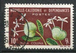 NOUVELLE-CALEDONIE -  Yv. N° 320   (o)   10f  Fleurs Cote  2, Euro BE - Gebraucht