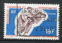 NOUVELLE-CALEDONIE -  Yv. N° 361   (o)   19f  Jeux Cote  2,3 Euro BE - Gebraucht