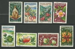 NOUVELLE CALEDONIE: Obl., N°314 à 321, TB - Gebraucht