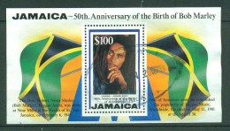 JAMAICA.  BOB MARLEY Used Miniblock - Jamaica (...-1961)