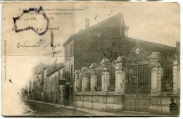 - ALAIS  - ALES - Pensionnat Des Frères, Rue Florian, Et Rue E Quinet, Précurseur, Taxée, Pour Privas, Scans., - Alès