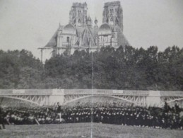 CPA 54 Meurthr Et Moselle Toul Illustrée Double Carte Revue Du 14 Juillet 1901 Militaires - Toul