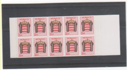 MONACO 1988 CARNET YT N° 2 NEUF** MNH NON PLIE - Carnets