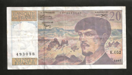 FRANCE - BANQUE De FRANCE - 20 Francs DEBUSSY (1997) - 20 F 1980-1997 ''Debussy''