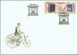 Slovakia 2011, FDC Cover Stamp Day Historical Post Box Mi.# 673, Ref.bbzg - FDC