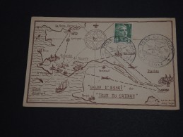 FRANCE - Carte Du Tour Du Cadran De La Baule En 1947 - A Voir - L 117 - 1960-.... Covers & Documents