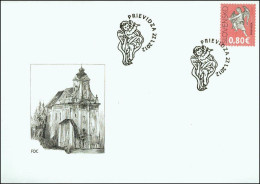 Slovakia 2012, FDC Cover Piarist Church Prievidza Mi.# 675, Ref.bbzg - FDC