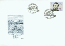 Slovakia 2012, FDC Cover Samo Chalupka Poet Mi.# 677, Ref.bbzg - FDC