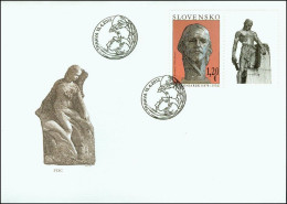 Slovakia 2012, FDC Cover Art Jan Koniarek Sculptor Mi.# 680, Ref.bbzg - FDC