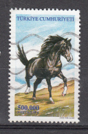 Turkije 2001 Mi Nr 3280  Paard., Horse - Used Stamps