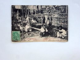 Carte Postale Ancienne : LAOS : Une Cour D' Amour Aux HUA PAHN, En 1908 - Laos