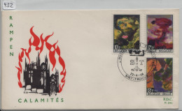 1968 FDC Rampen Calamités Katastropehnhilfe - 1961-1970