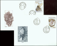 Slovakia 2013, FDC Covers Minerals Mi.# 718-719, Ref.bbzg - FDC