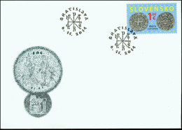 Slovakia 2014, FDC Cover Ancient Coins History Of Customs Mi.# 747, Ref.bbzg - FDC