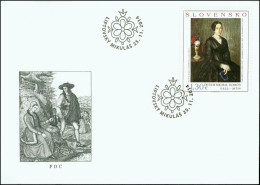 Slovakia 2014, FDC Cover Art Peter Michal Bohun Painting Mi.# 751, Ref.bbzg - FDC