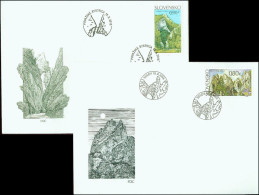 Slovakia 2015, FDC Covers National Nature Reserves Mi.# 769-770, Ref.bbzg - FDC