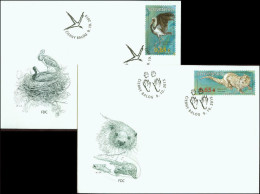 Slovakia 2015, FDC Covers Animals Nature Protection Mi.# 771-772, Ref.bbzg - FDC