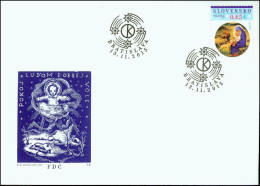 Slovakia 2015, FDC Cover Christmas Art Mi.# 775, Ref.bbzg - FDC