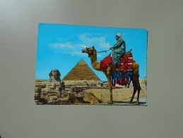 EGYPTE THE GREAT SPHINX OF GIZA AND KHEFREN PYRAMID - Piramidi