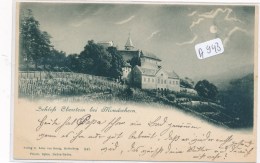 CPA ( Précurseur)   - A943 -  Allemagne - Schloss Eberstein Bei Mondschau - Gernsbach