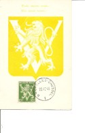 Belgique -V De Londres ( 675 Sur CM Commémorative De 1945 à Voir) - 1934-1951