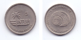 Cuba 5 Centavos 1989 Visitor´s Coinage - Cuba