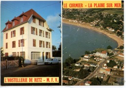 Le Cormier La Plaine Sur Mer : L'hostellerie De Retz M F V Maison Familiale De Vacances (aérienne) - La-Plaine-sur-Mer